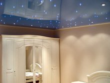 Подвесной потолок с встроенным светом фото работ СК Комфорт
