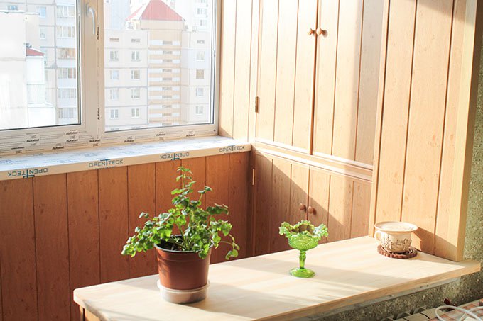 Объединение кухни с лоджией, балконом