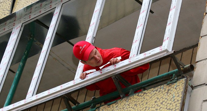 Установить недорого окна на балкон фото, СК Комфорт Киев