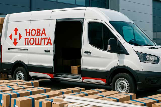 Доставка готовых откосов из сэндвич-панелей по Украине
