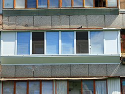 ремонт балкона под ключ в Чешке
