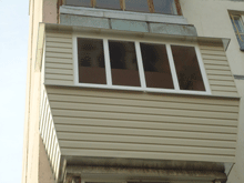 Балкон в Хрущовці зовні фото