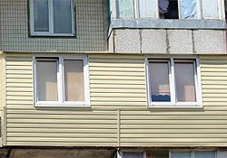 балкон в чешке 
